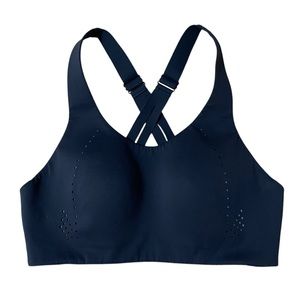 Lululemon Air Support Bra Size 34C High Support Navy Blue Wire Free Ultralu